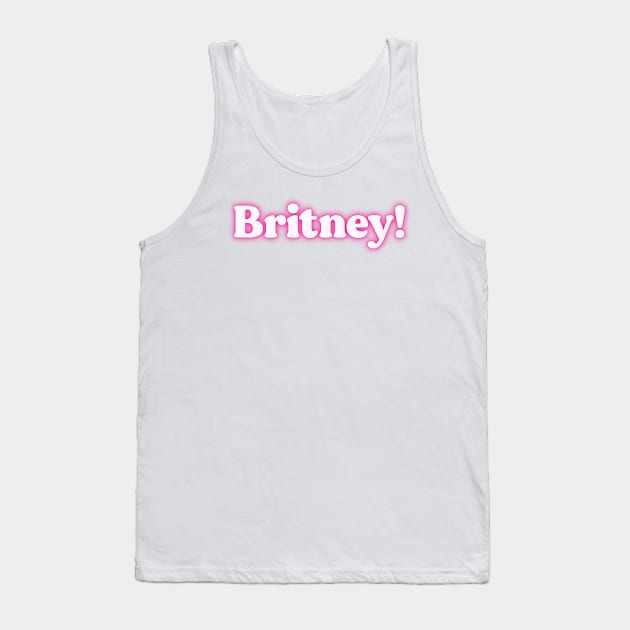 Britney! Tank Top by twentysevendstudio